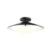 Kuzco FM22815 Cruz 15" LED Flush Mount - Black/White