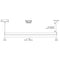 PureEdge CSR1P Cirrus 5-ft Suspension R1 Rectangular with Power, End Feed - 5W/FT