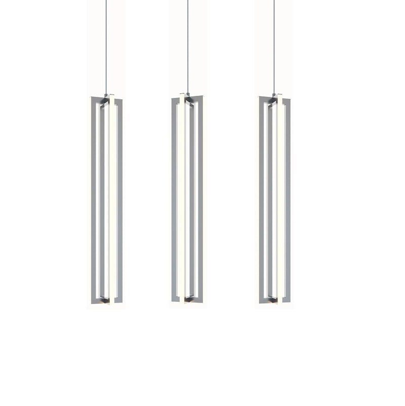 AFX CSSP24L30D1LNR3 CSSP Series Cass 3-lt 36" LED Small Linear Pendant