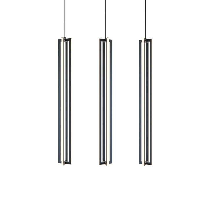 AFX CSSP36L30D1LNR3 CSSP Series Cass 3-lt 36" LED Medium Linear Pendant