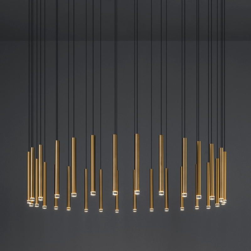 Bover Candle 30-lt 17" LED Pendant