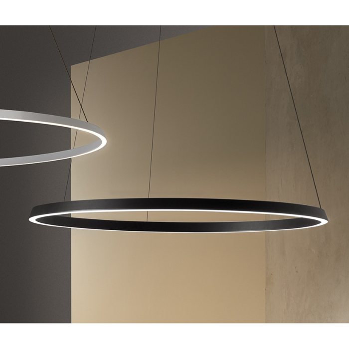 Bover Circular S/120/H 1-lt 48" LED Pendant, Outward Light