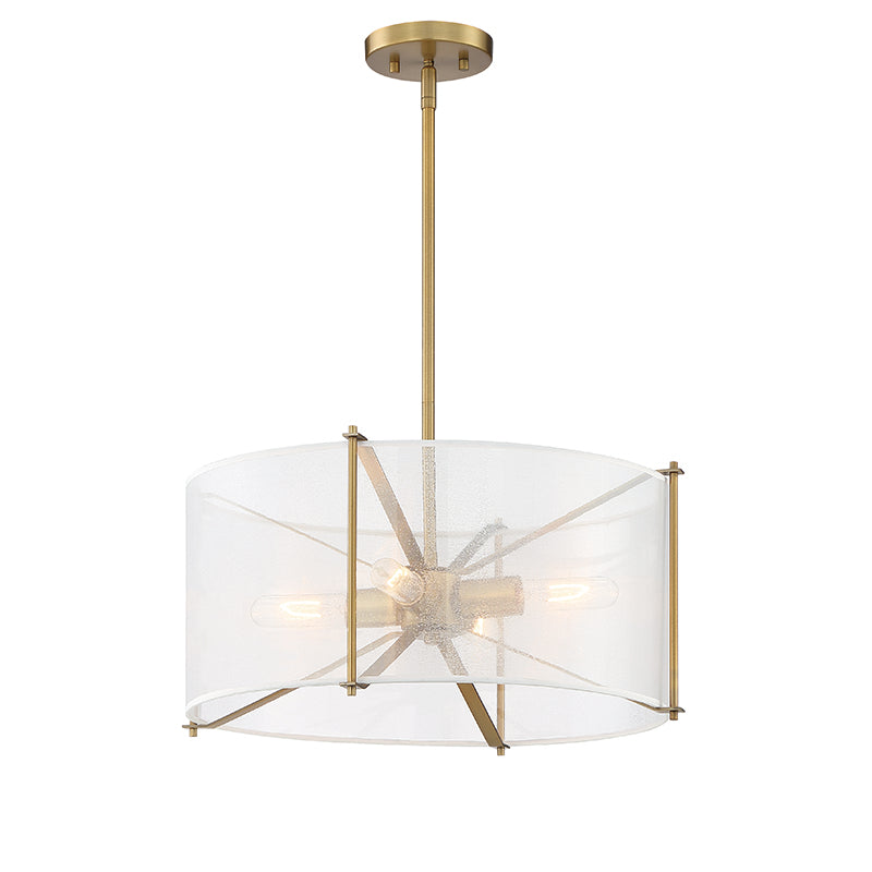 Designers Fountain D223M Daybreak 4-lt 20" Pendant