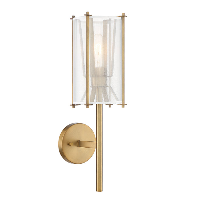 Designers Fountain D223M Daybreak 1-lt 21" Tall Wall Sconce
