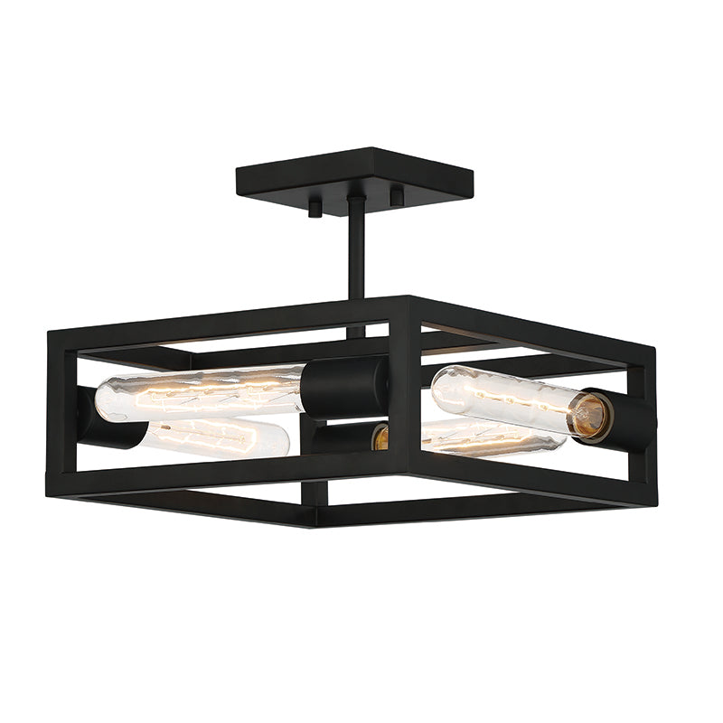 Designers Fountain D224M Urban Oasis 4-lt 13" Semi Flush