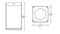 WAC DC-CD06 Cube Architectural 6" LED Ceiling Mount, 35W