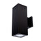 WAC DC-WD05 Cube Architectural 5" Double Wall Mount, 16° Beam