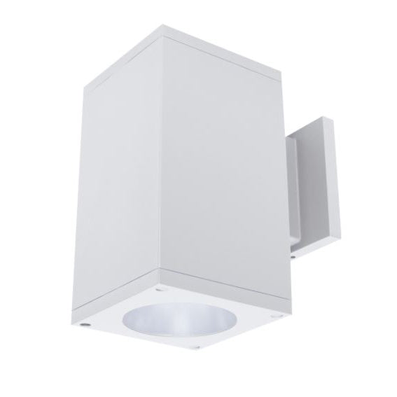 WAC DC-WS06 Cube Architectural 6" LED Single Wall Mount, Beam Spread 28 Degrees