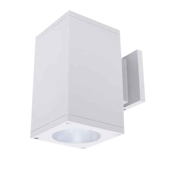 WAC DC-WS06 Cube Architectural 6" LED Single Wall Mount, Beam Spread 38 Degrees