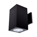 WAC DC-WS06 Cube Architectural 6" LED Single Wall Mount, Beam Spread 38 Degrees