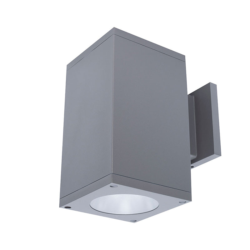 WAC DC-WS06 Cube Architectural 6" LED Single Wall Mount, Beam Spread 38 Degrees