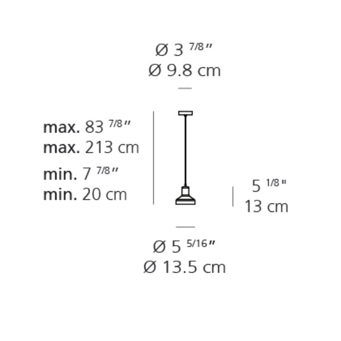 Artemide Stab 1-lt LED Suspension A