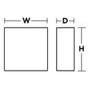 AFX DEXW060624L30MV DEXW Series Dexter 2-lt 6" LED Outdoor Wall Sconce