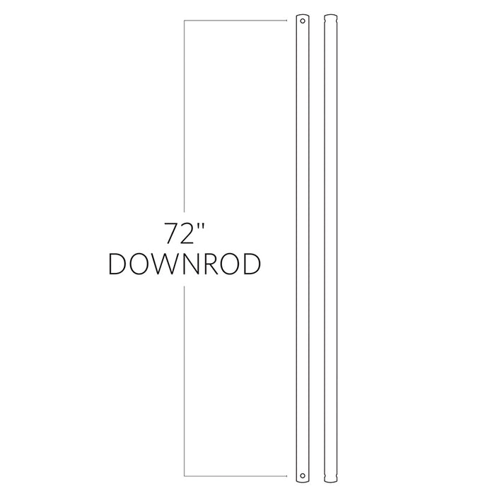 Visual Comfort 72" Downord
