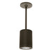 WAC DS-PD05 Tube Architectural 5" 25W LED Pendant Mount-Bronze