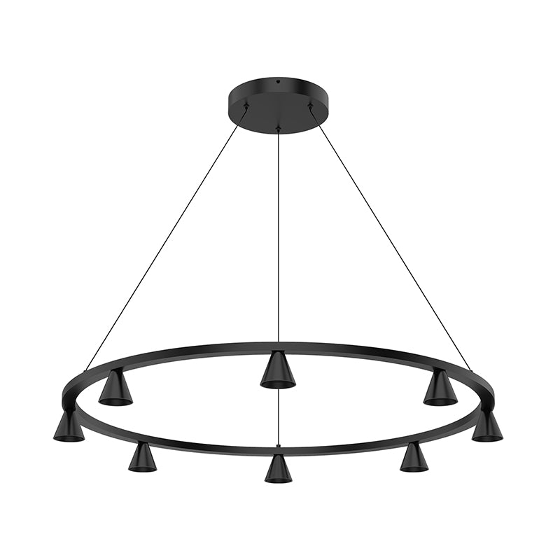 Kuzco CH19933 Dune 8-lt 33" LED Chandelier