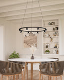 Kuzco CH19933 Dune 8-lt 33" LED Chandelier