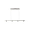 Kuzco LP19937 Dune 4-lt 37" LED Pendant