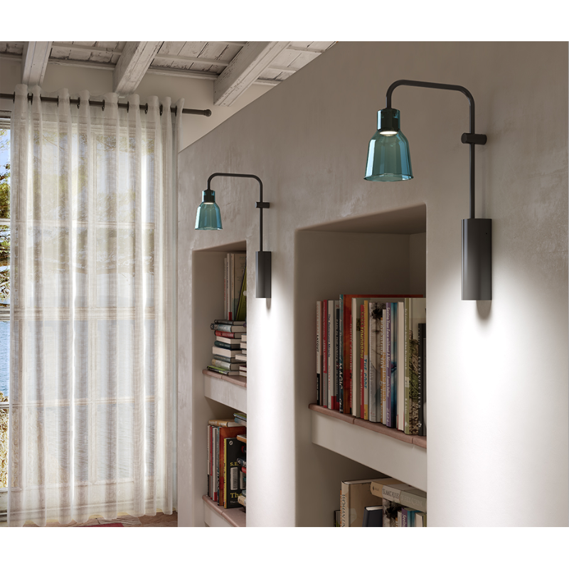 Bover Drip A/02 1-lt 14" Tall LED Wall lamp