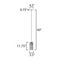 ET2 E30119 Rampart 2-lt 6" LED Outdoor Pendant