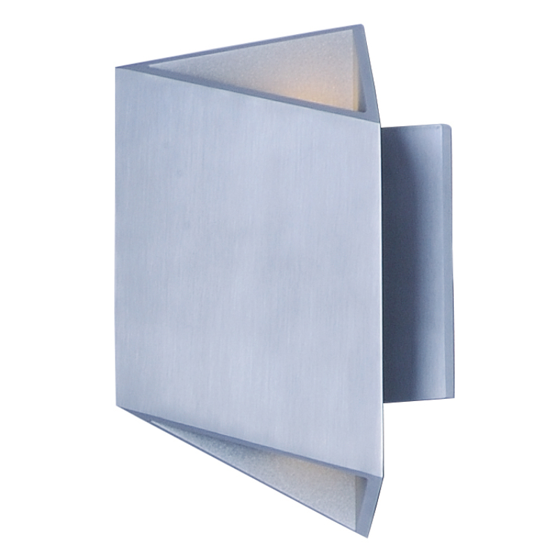 ET2 E41373 Alumilux Facet 2-lt 9" Tall LED Outdoor Wall Light