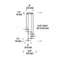 Tech 700TRSPEVS6 Eaves 6-lt 16" LED Chandelier