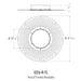 CSL ED3-R-TL Round Trimless Mud-In plate for 3" Eco-Downlight