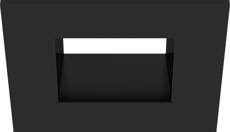 CSL ED1-SST 1" LED Eco-Downlight Square Standard Trim