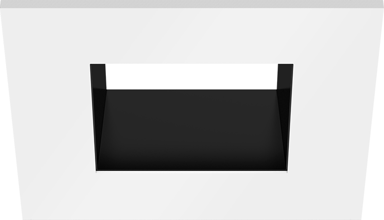 CSL ED1-SST 1" LED Eco-Downlight Square Standard Trim
