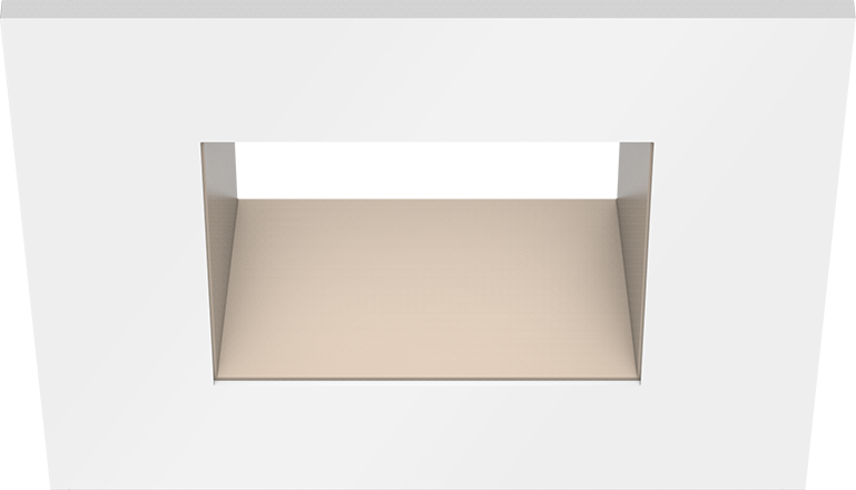 CSL ED1-SST 1" LED Eco-Downlight Square Standard Trim