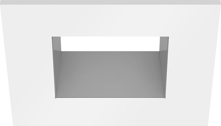 CSL ED1-SST 1" LED Eco-Downlight Square Standard Trim