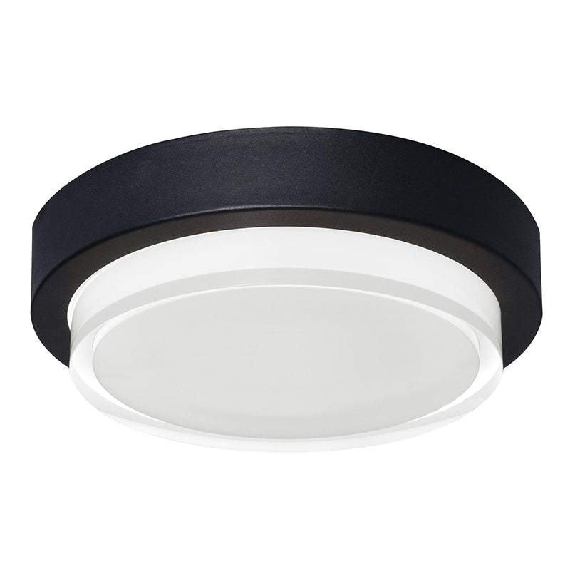 AFX ELMW09LAJUD ELMW Series Elm 1-lt 9" LED Outdoor Flush Mount, CCT Selectable