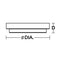 AFX ELMW09LAJUD ELMW Series Elm 1-lt 9" LED Outdoor Flush Mount, CCT Selectable