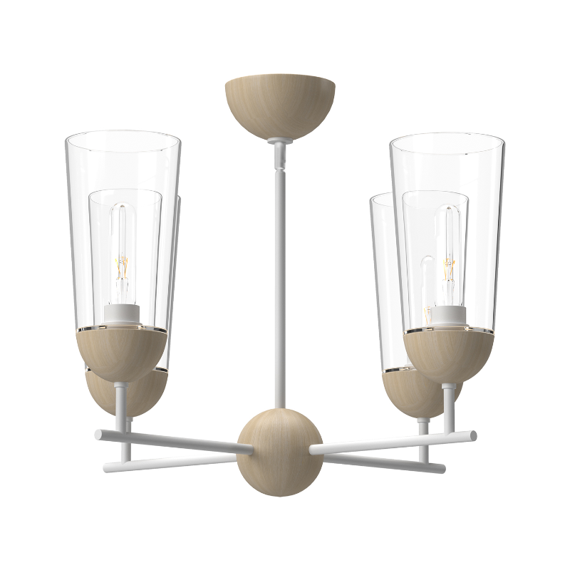 Alora Mood CH542324 Emil 4-lt 25" Chandelier