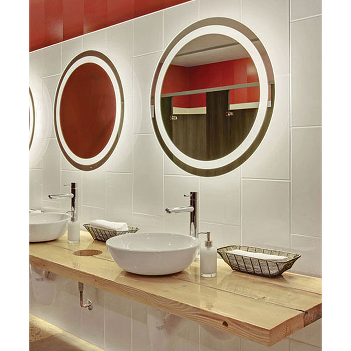 Electric Mirror Eternity 36" Round with AVA LED Lighted Mirror