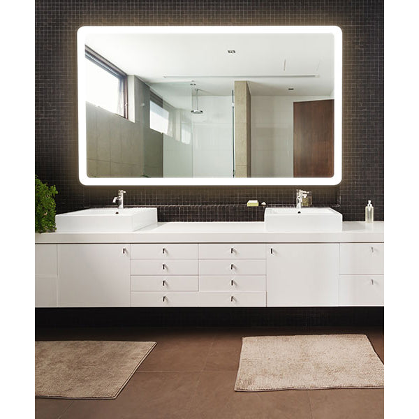 Electric Mirror Eyla 60" x 36" LED Lighted Mirror — LBC Lighting