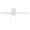WAC F-073L Atlantis 52" Indoor/Outdoor Flush Ceiling Fan with LED Light Kit