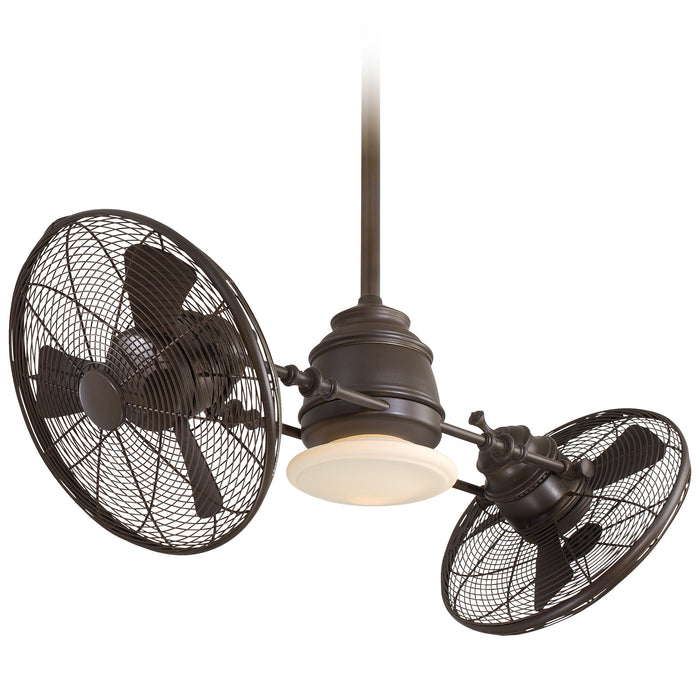 Minka Aire F802L Vintage Gyro 42" Ceiling Fan with LED Light Kit