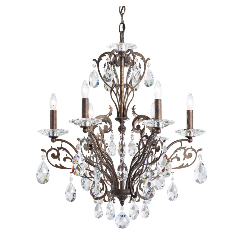 Schonbek FE7006 Filigrae 6-lt 23" Chandelier