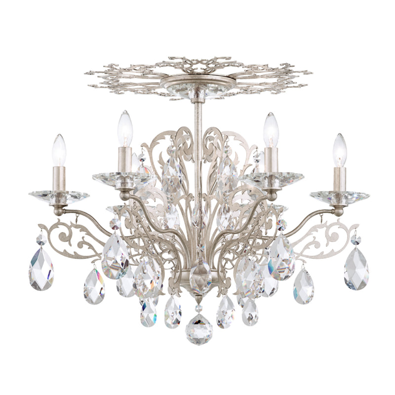 Schonbek FE7206 Filigrae 6-lt 23" Semi-Flush Mount