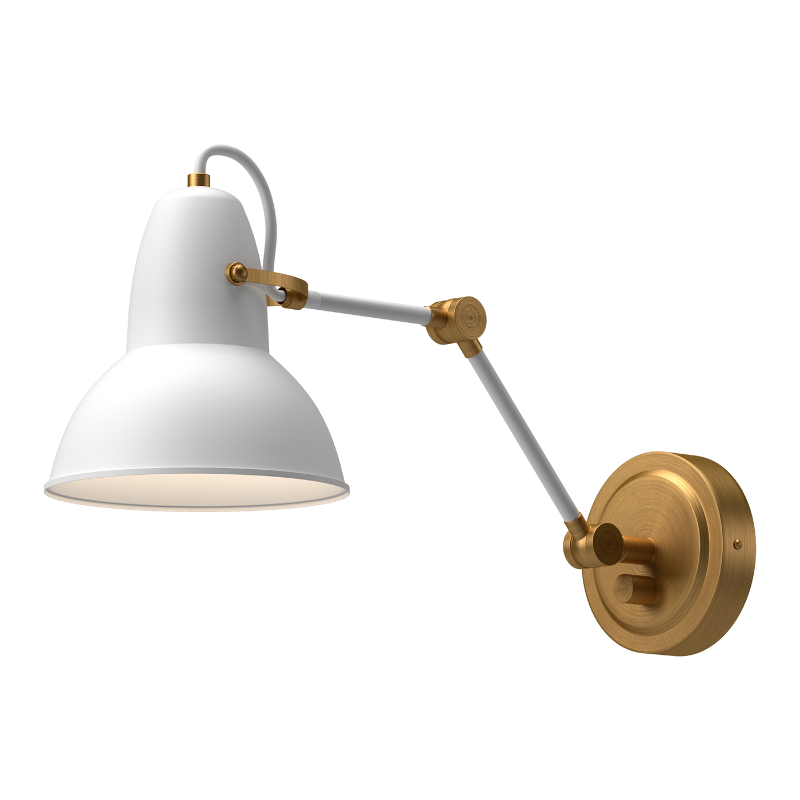 Alora Mood WV576027 Felix 1-lt 8" Tall Swingarm Wall Light