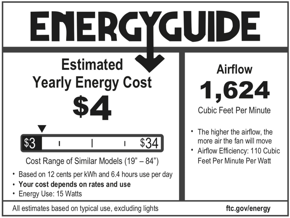 Modern Forms FH-W1802-26L Vox 26" Flush Mount Ceiling Fan with LED Light Kit