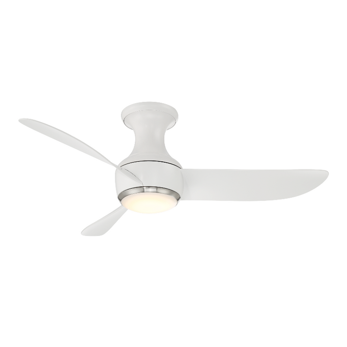 Modern Forms FH-W2203-44L Corona 44" Outdoor Ceiling Fan with LED Light Kit, 3000K