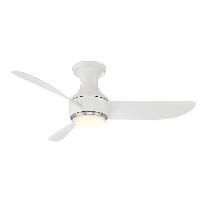 Modern Forms FH-W2203-44L Corona 44" Outdoor Ceiling Fan with LED Light Kit, 3500K