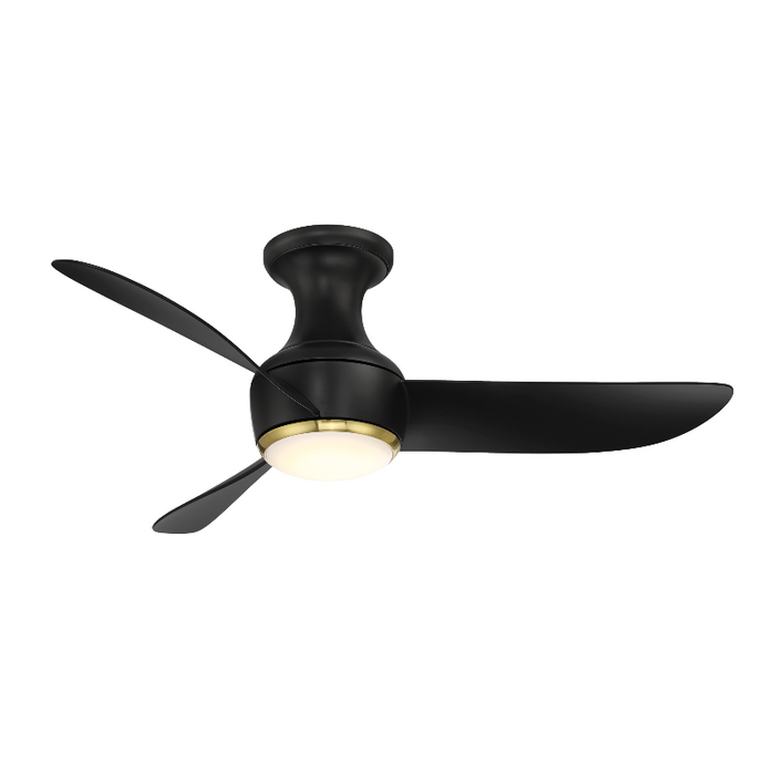 Modern Forms FH-W2203-44L Corona 44" Outdoor Ceiling Fan with LED Light Kit, 3500K