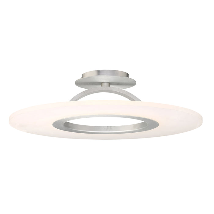 dweLED FM-21720 Elektron 20" LED Semi-Flush Mount