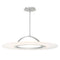 dweLED FM-21728 Elektron 28" LED Semi-Flush Mount