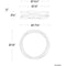 Modern Forms FM-24818 Veloce 2-lt 18" LED Flush Mount