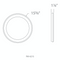Modern Forms FM-4215 Argo 1-lt 16" LED Flush Mount