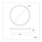dweLED FM-45012 York 12" LED Flush Mount